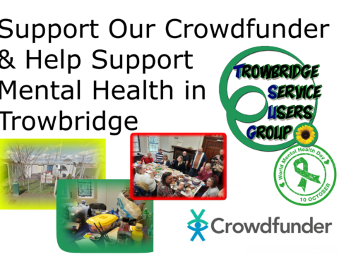 Fund rasing in trowbridge for mental health day