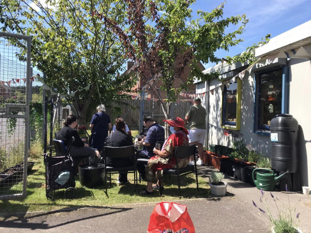 The Garden has taken on a new energy with our vegetables and herbs, not just because we will share or harvest between members and community fridges.