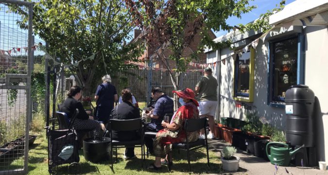 The Garden has taken on a new energy with our vegetables and herbs, not just because we will share or harvest between members and community fridges.