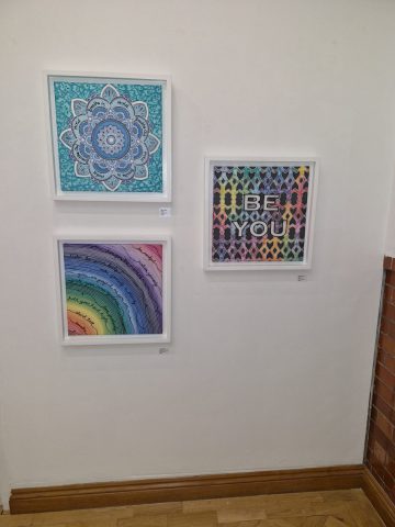 Trowbridge Service Users Group was proud to attend the opening night of Art Heals, a new exhibition by our friend and long-time supporter Nicola Davis, now showing at The Pound Arts Centre, Corsham
