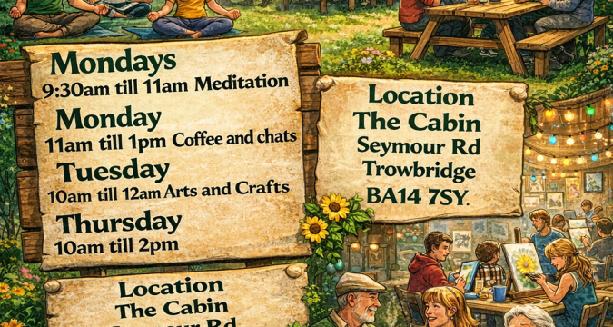 “Your mental health is just as important as your physical health.” Trowbridge Service Users’ Group (TSUG) is a welcoming, community‑based mental health support and friendship group based in Trowbridge. We exist to help people living with mental illness feel less isolated, more connected, and supported to live the best life possible.